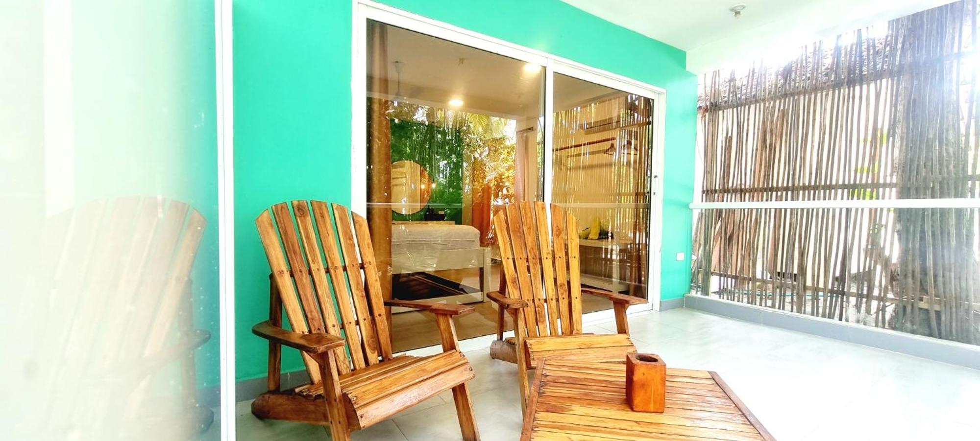 Blue Mango Beach Hotel Guachaca Bagian luar foto