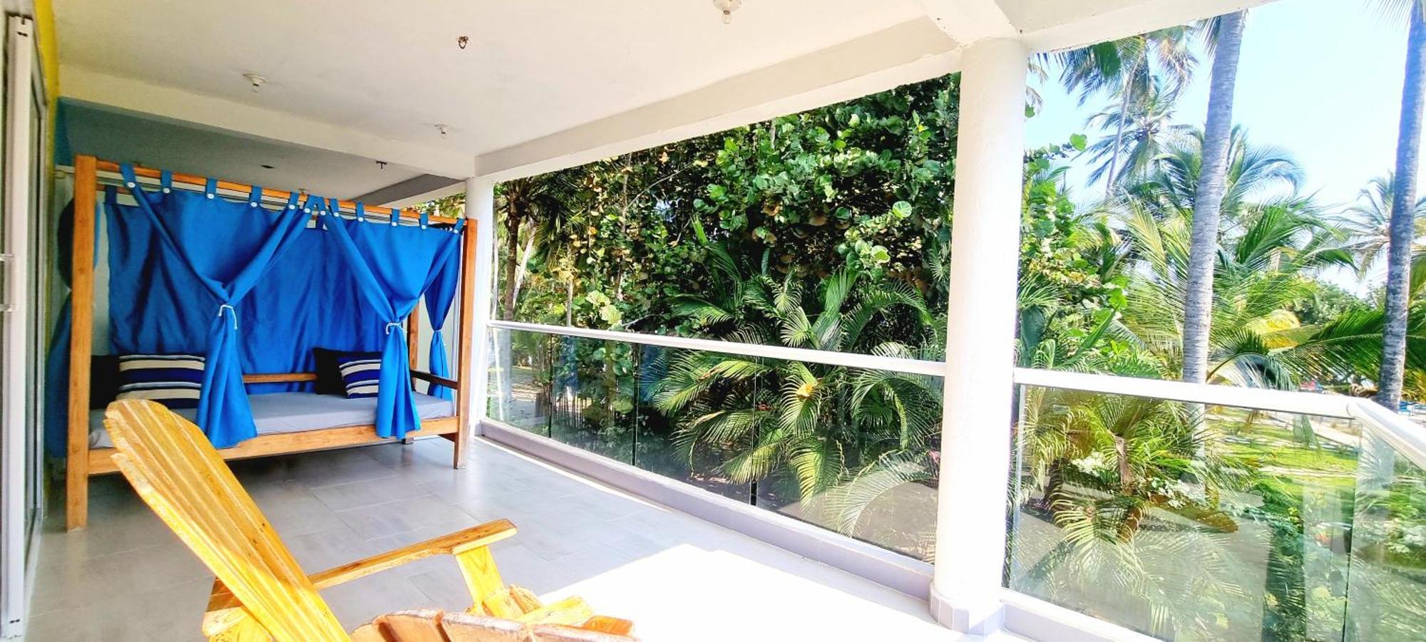 Blue Mango Beach Hotel Guachaca Bagian luar foto