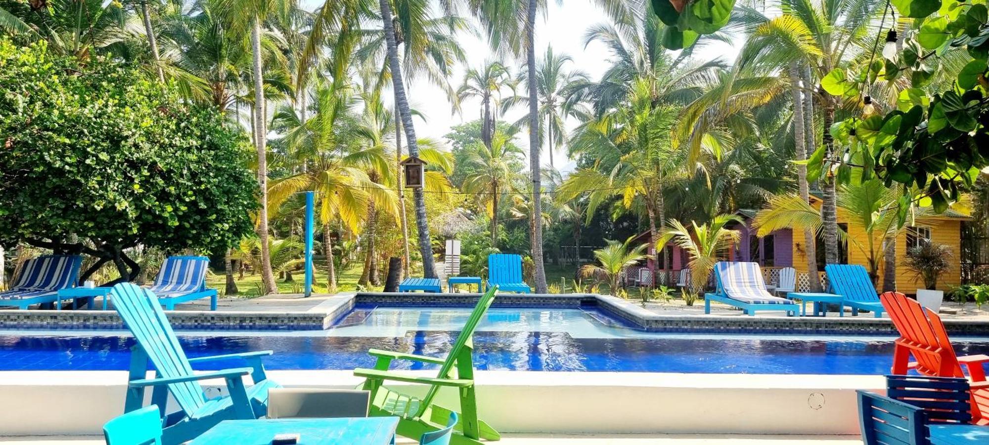 Blue Mango Beach Hotel Guachaca Bagian luar foto